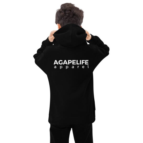 Kids Classic Fleece Hoodie - The BLACK Collection - Image 4