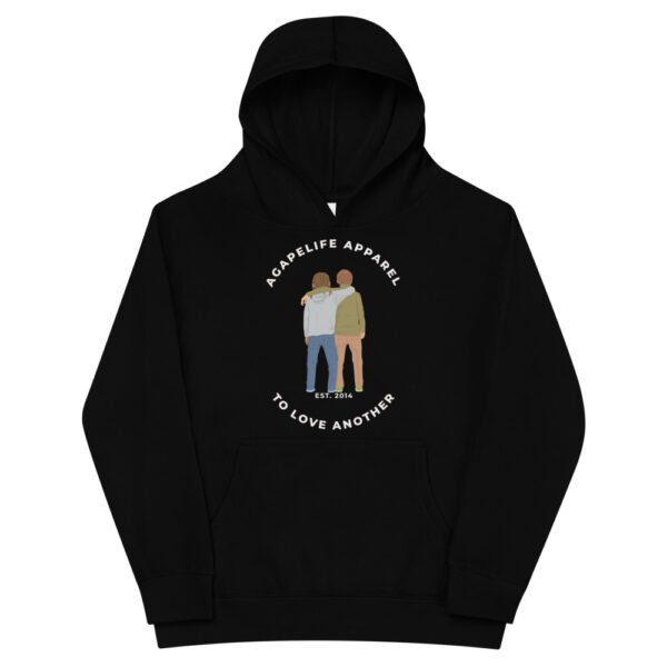 Kids Classic Fleece Hoodie - The BLACK Collection - Image 2