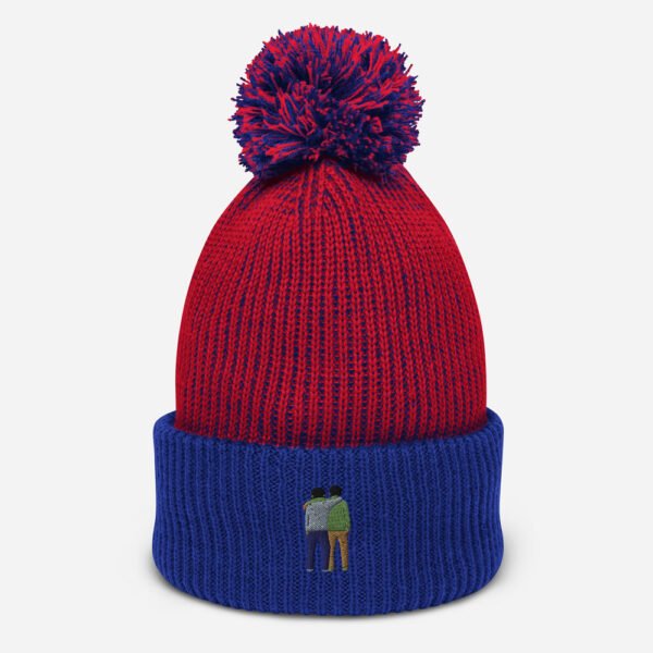 Brothers Pom-Pom Beanie - Image 4