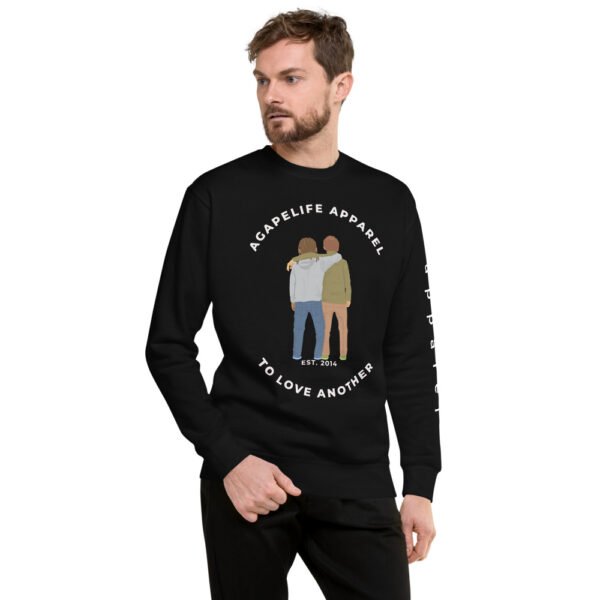 Classic Fleece Pullover - The BLACK Collection - Image 3