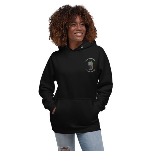 Agapelife Classic Set Hoodie Top - The BLACK Collection - Image 3