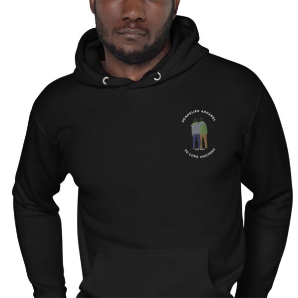 Agapelife Classic Set Hoodie Top - The BLACK Collection - Image 4