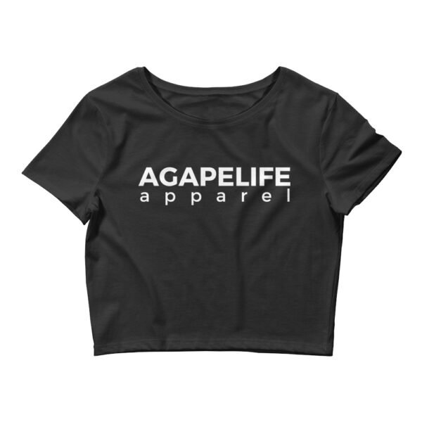 Branded Crop Tee - The BLACK Collection - Image 2