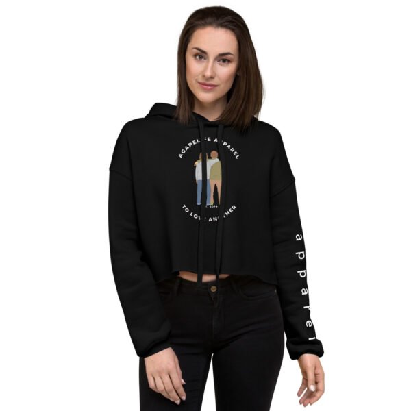 Classic Cropped Hoodie - The BLACK Collection