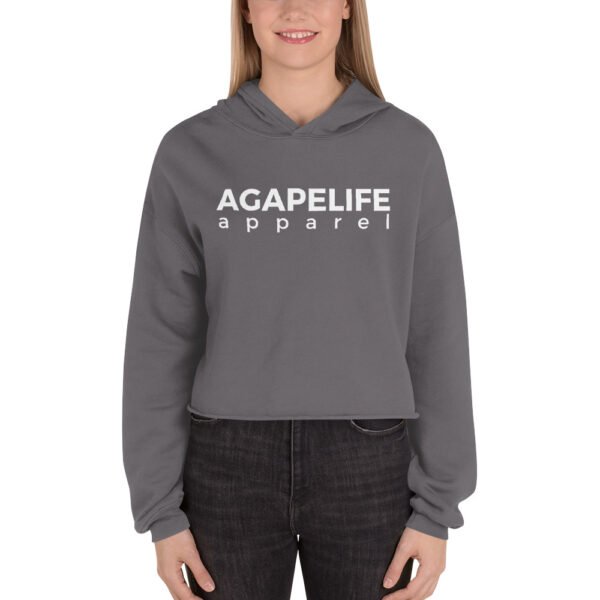 Branded Crop Hoodie